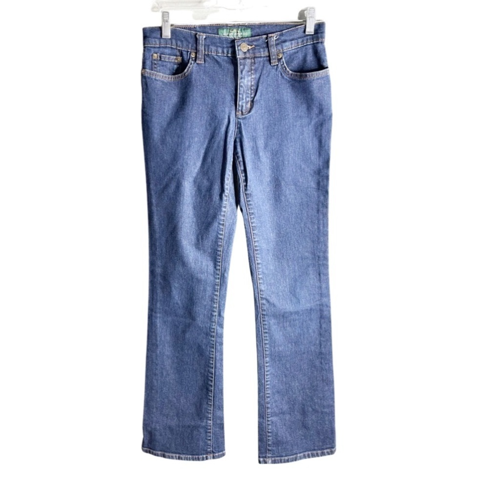Lauren Ralph Lauren Classic bootcut women size 2 jeans in a med wash